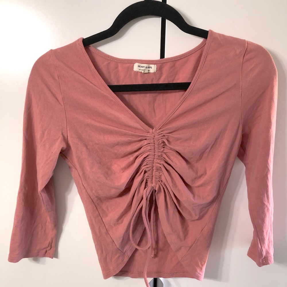Adjustable crop top